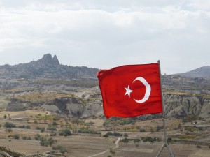 Faszinierende Fahrt im Heißluftballon in der Türkei