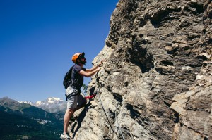 Klettern auf der Via Ferrata